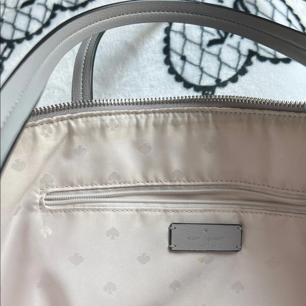 Kate Spade Light Gray Tote Bag - Picture 4 of 10